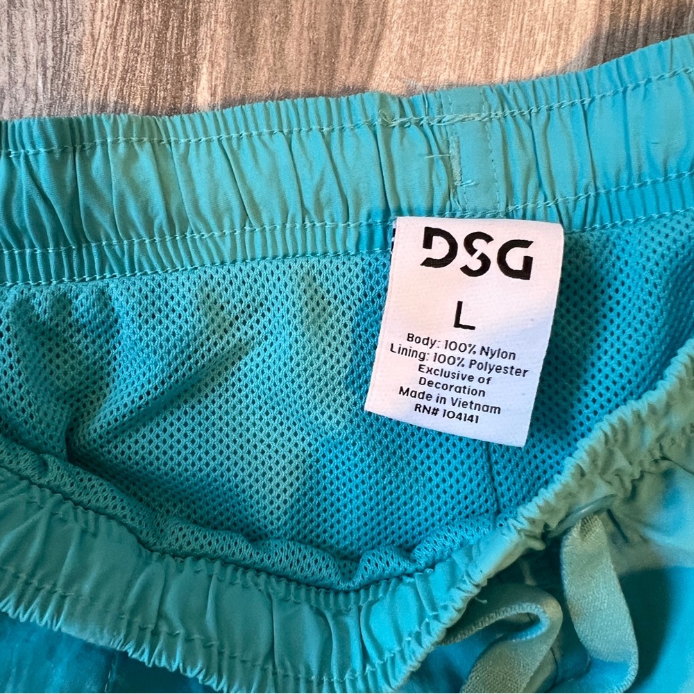 DSG Rec Short Mens 6" Inseam Large Blue - Picture 3 of 4